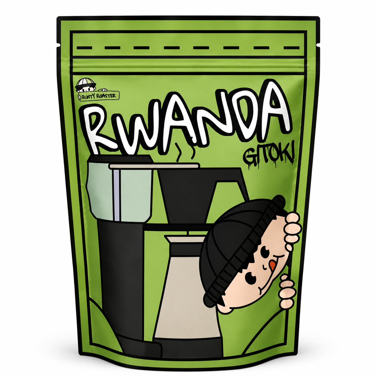 Rwanda Gitoki kawa specialty Runty Roaster 250 g